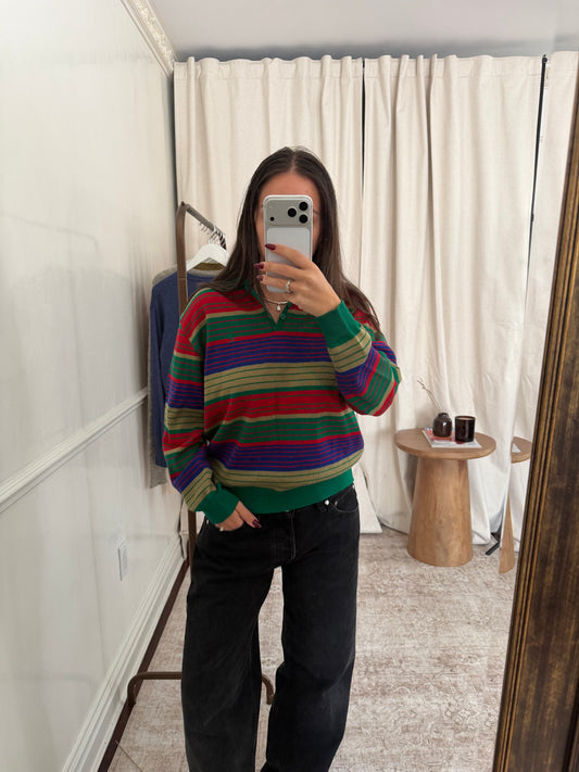 Yves Saint Laurent Stripe Sweater